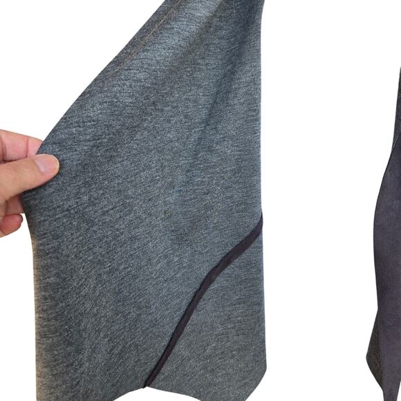 Ann Taylor Factory Open Front Faux Suede Cardigan Style Jacket Sz M Minimalist - Picture 7 of 10